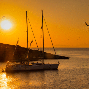 Santorini Sailing Yacht Private Sunset Cruise