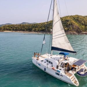 Naxos Catamaran Shared Day Time Cruise