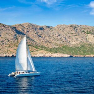 Naxos Catamaran Private Sunset Cruise